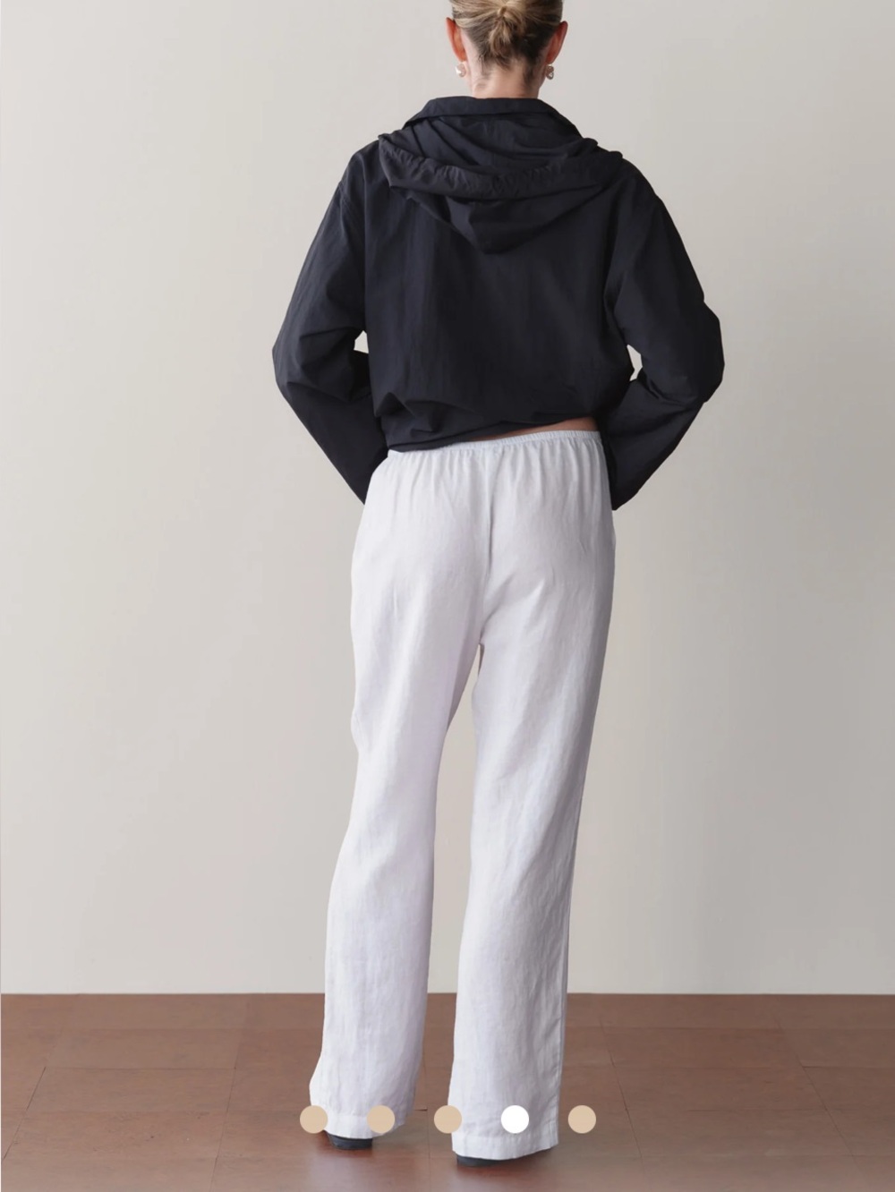 DONNI - The linen simple pants - Picture 4 of 4